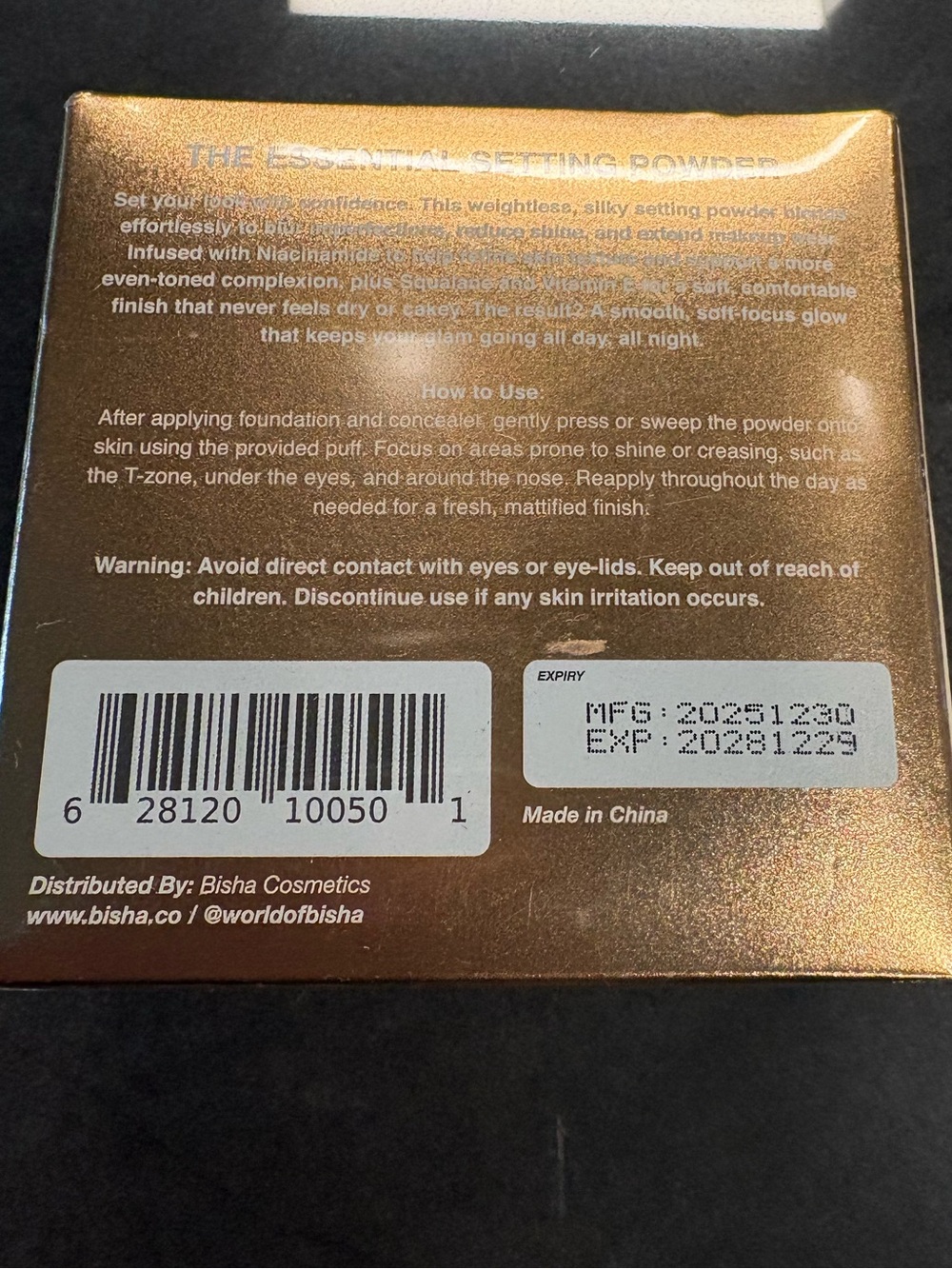 BISHA The Essential Setting Powder - Translucent - Picture 2 of 3